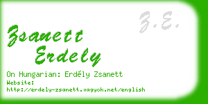 zsanett erdely business card